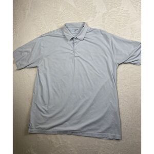 Horn Legend Performance Golf Polo  Striped Moisture Wicking Athletic Men's‎ XL